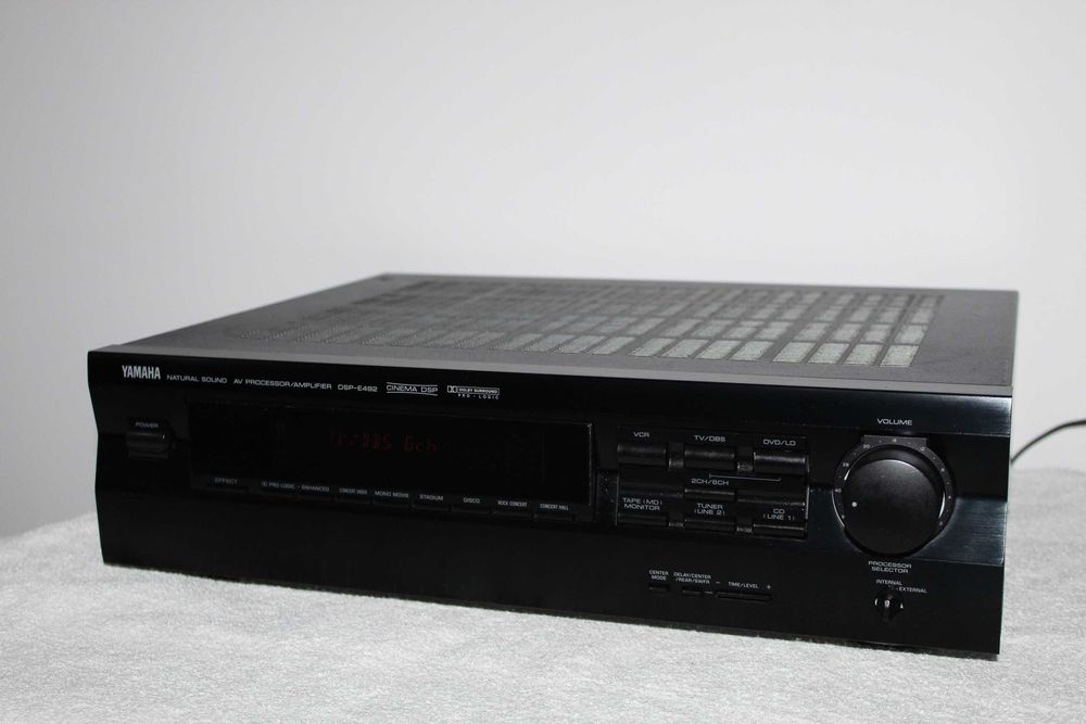YAMAHA DSP-E492 Procesor wzmacniacz rozbudowa kino domowe 2-1 Wysyłka