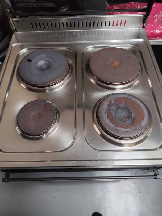 fogão elétrico com forno inox