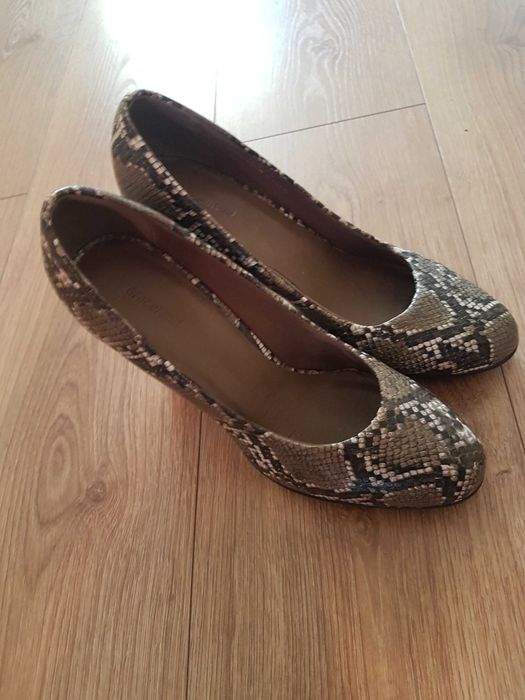 Buty Deichmann Skóra Węża Ładne