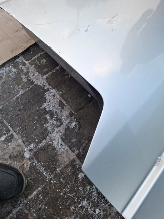 Vw transporter t5 drzwi przednie lewe lewy przod srebrne la7w