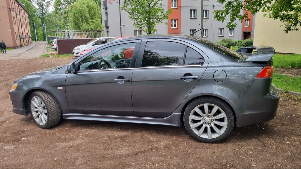 Mitsubishi Lancer 2.0 DI-D 140 KM | Bi-LED | Skóra | Rockford Fosgate | Zadbany