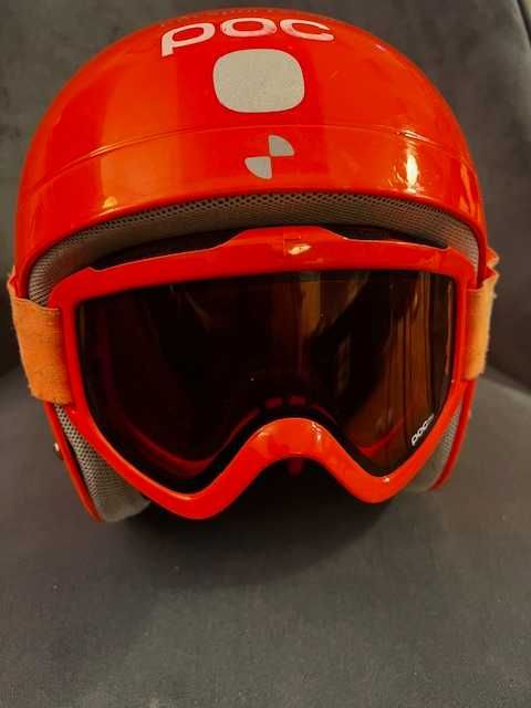 Kask narciarski POC ITO + gogle | XS–S | stan dobry+