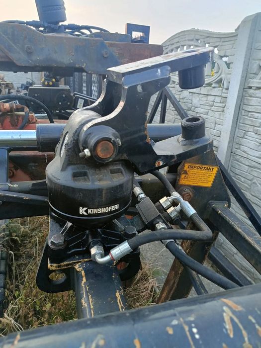 Rotator KINSHOFER 4500 kg hds dźwig żuraw koparka chwytak do drewna