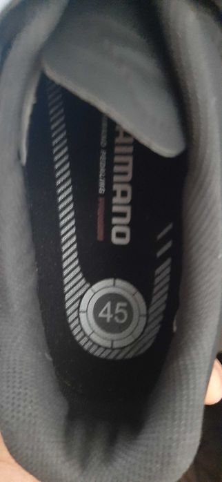 Велотуфлі Shimano SH-ME200 EU45 + контакти Shimano PD-M520 сріблясті