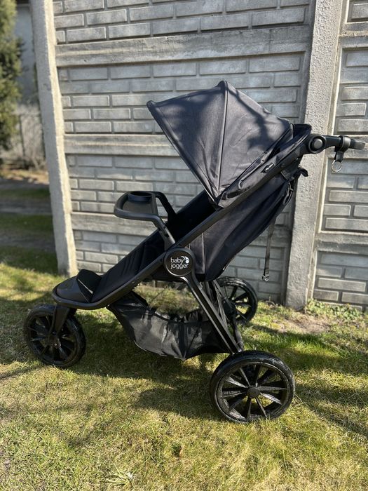Baby Jogger City Elite 2 Opulent Black NOWE KOŁA tacka