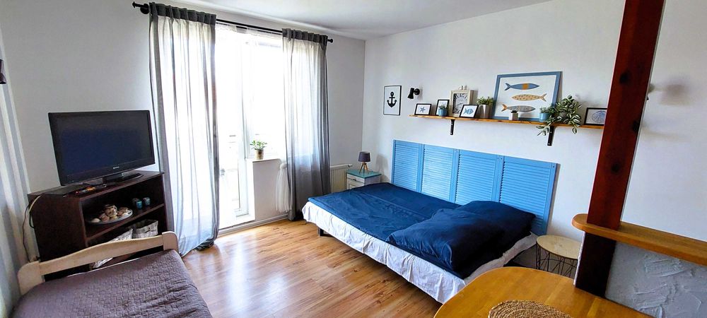 Mieszkanie z balkonem dla 2-3 os.Centrum.Parking.