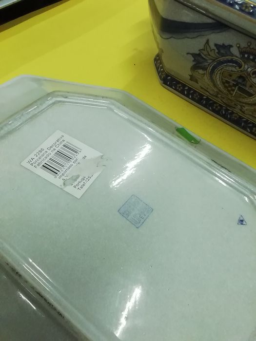 Terrina com travessa nova