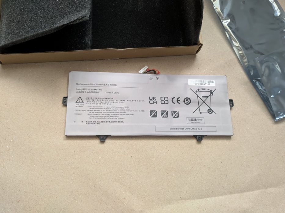 Акумуляторна батарея для Samsung Galaxy Book AA-PBSN4AT 15.4V 54Wh
