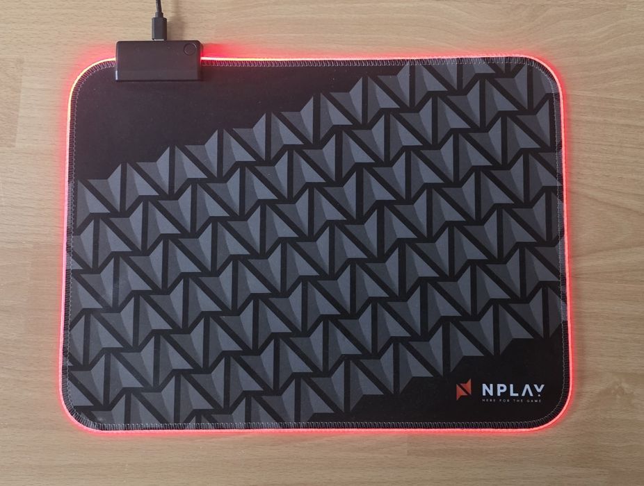 Tapete Rato Gaming com leds NPlay