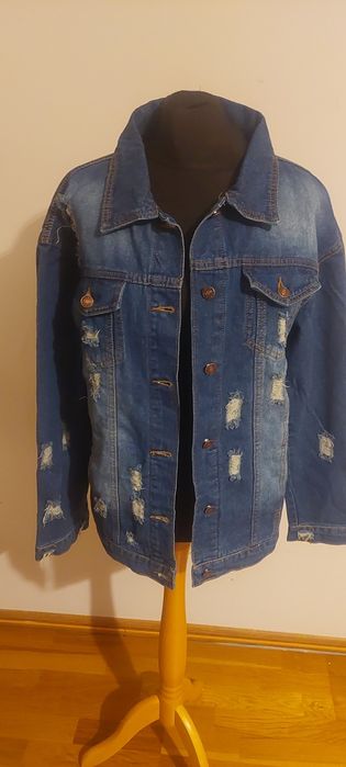 Kurtka Jeansowa Nowa Allegra K.