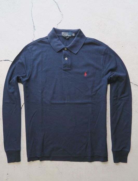 Ralph Lauren longsleeve polo L slim fit