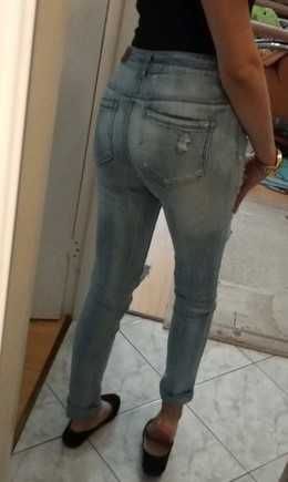 Spodnie jeansy z rozdarciem ONLY 34