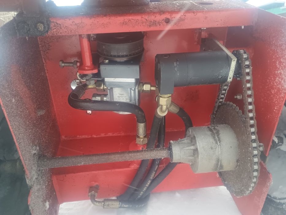 Kersten honda gx 270 napęd hydrauliczny dmuchawa   jazda przód tyl