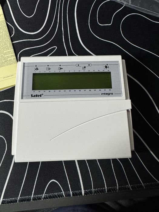 Manipulator LCD Satel INT-KLCD-GR (do central INTEGRA / CA-64)