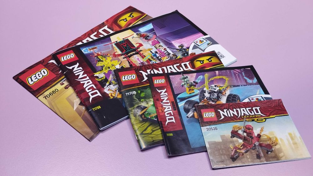 Lego instrukcje Ninjago