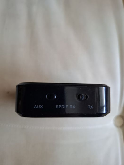 Transmissor e receptor de áudio TX16 compatível com Bluetooth v5.0, audio ótico e aux 3,5 mm