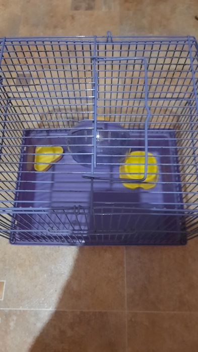 Клетка для хомячка.