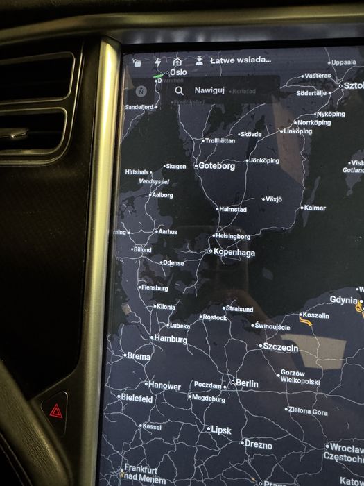 Ekran MCU Tesla Model S Model X