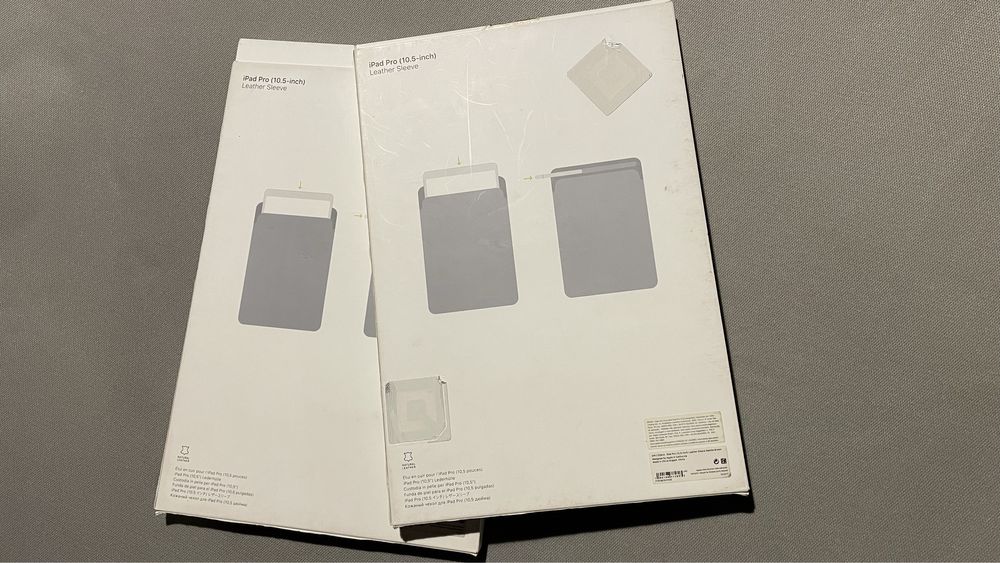 Capa original Apple, tipo "sleeve" em pele, azul, para iPad Pro 10,5"64170297939331122