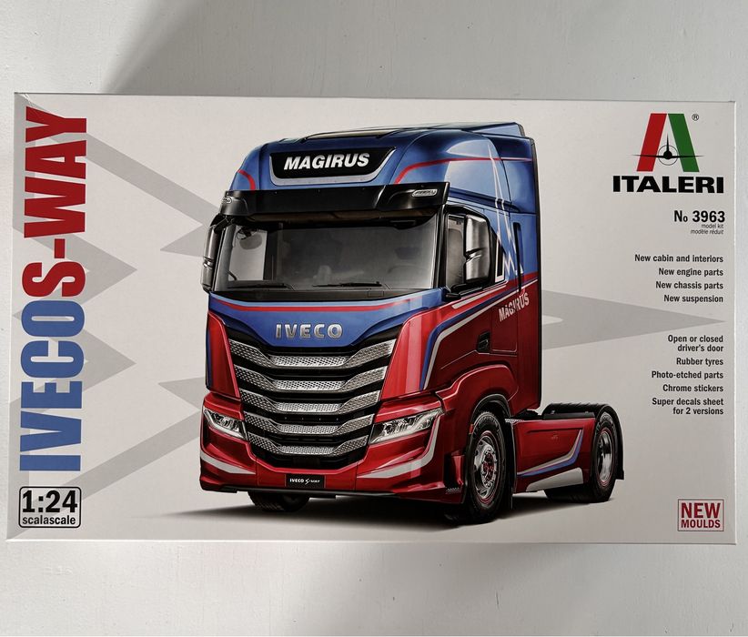 Ciągnik siodłowy Iveco S-Way model Italeri