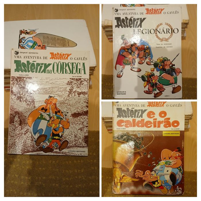 Livros  BD asterix