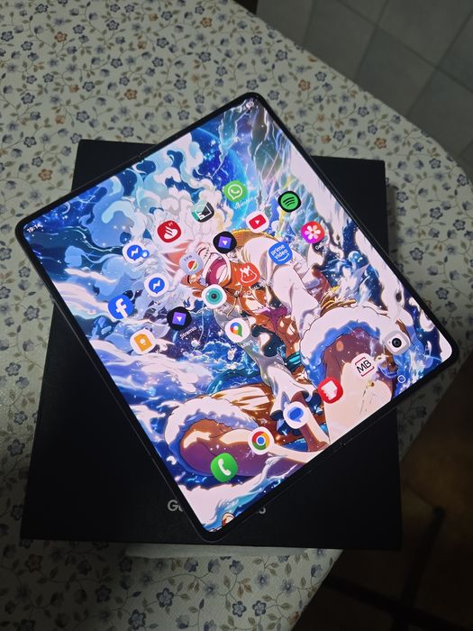 Samsung Galaxy Z Fold 5 256GB Ice Blue – Bom estado, desbloqueado