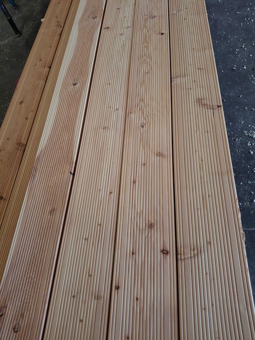 Taras deska tarasowa modrzew kanadyjski 28x145 kl. AB
