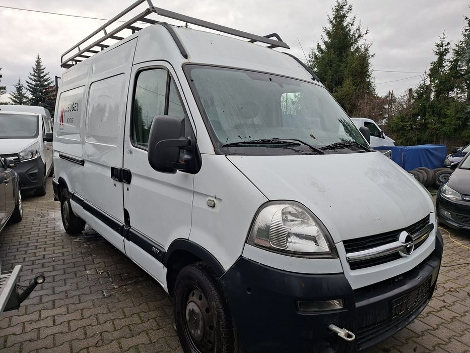 Opel movano uszkodzony silnik