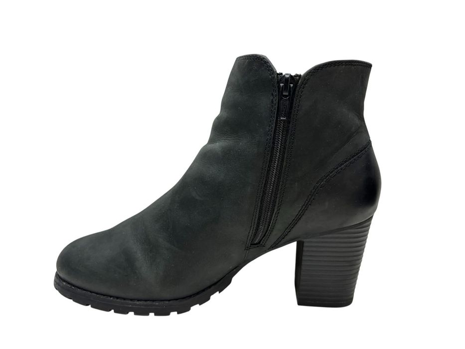 Botki skorzane delikatnie ocieplane Clarks rozmiar 41