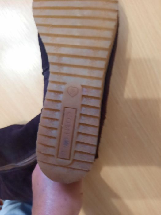 Ботфорти замшеві