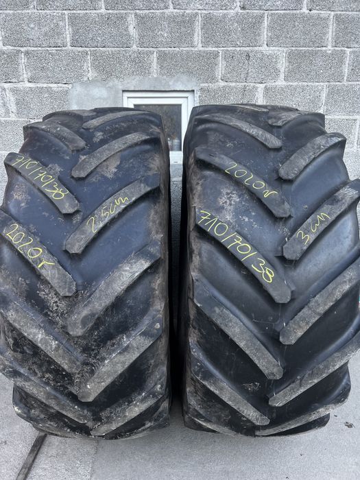 Dwie opony michelin machxbib 710/70/38 bez napraw