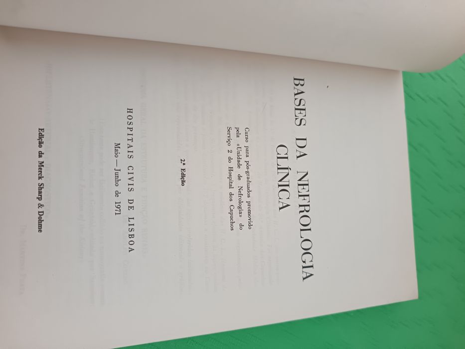 Livro "Bases da Nefrologia Clínica"