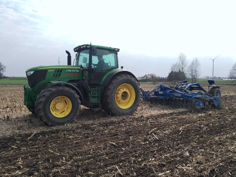 Wynajmę ciągnik Wynajem John Deere Wypożyczalnia 7830, 7730, 7930