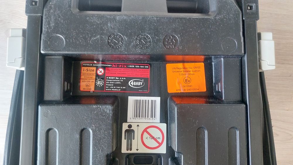 Fotelik samochodowy isofix