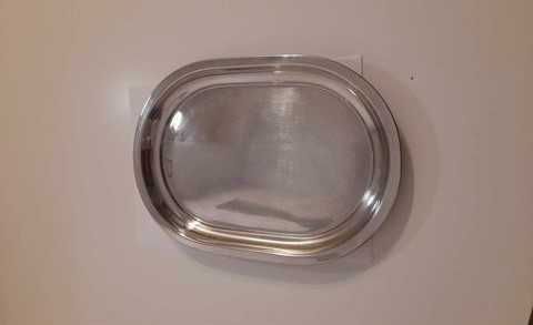 Półmisek stalowy, taca 31,5 cm