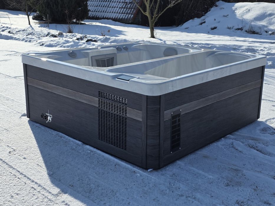 Jacuzzi + wanna do morsowania , beczka do morsowania - 2 w 1 .