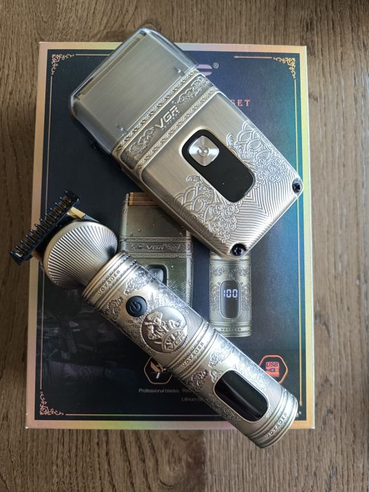 Trymer do strzyżenia włosów 4 nakładki maszynka do brody