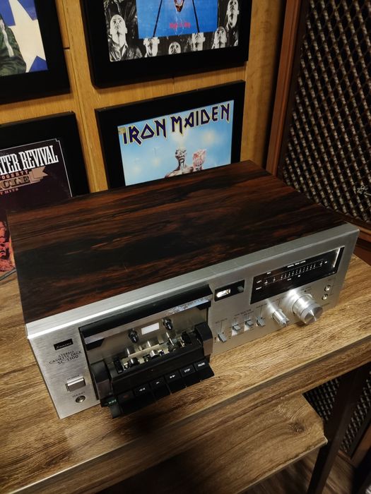 Magnetofon kasetowy sansui SC 1300 Sc-1300 stereo vintage