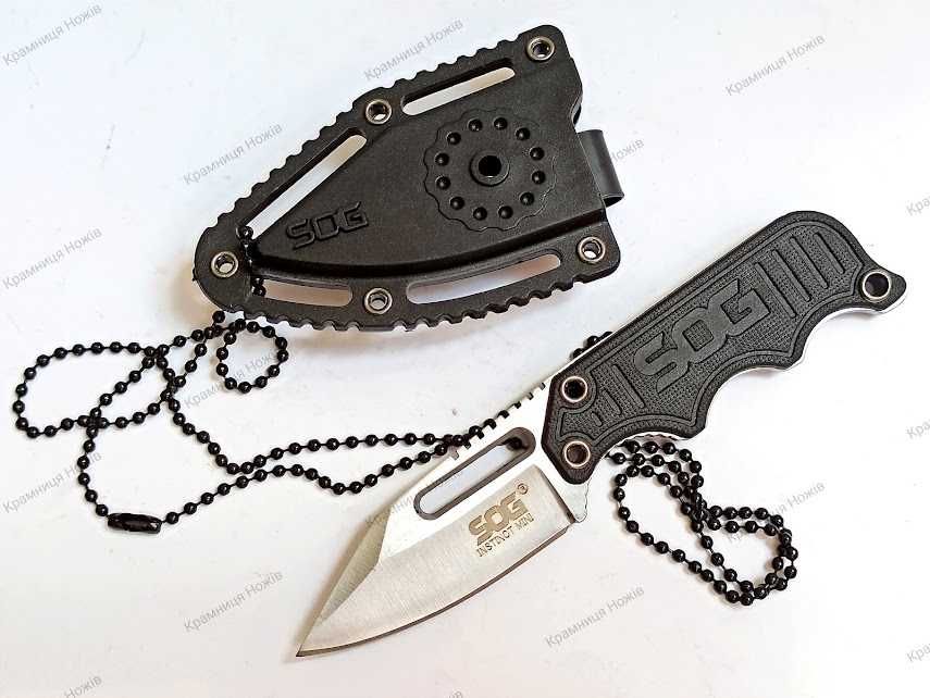 Ніж SOG Instinct Mini G10 EDC Прихованого носіння Шейный Нож SOG Мини