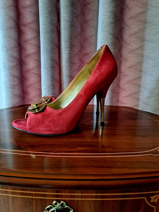Szpilki Nine West czerwone 41