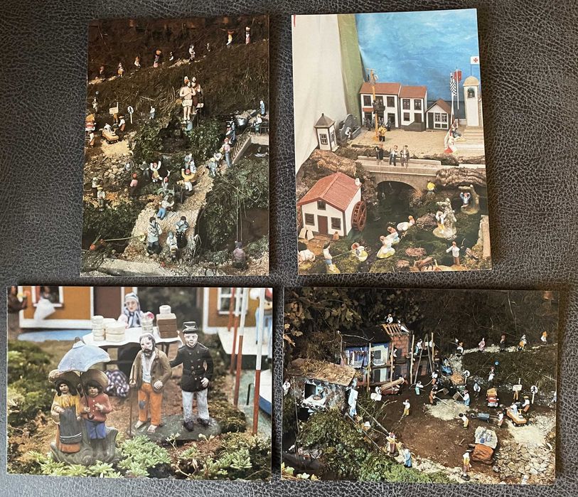 8 postais - Cascatas de S. João - Coleção "A Mão e o Olhar"