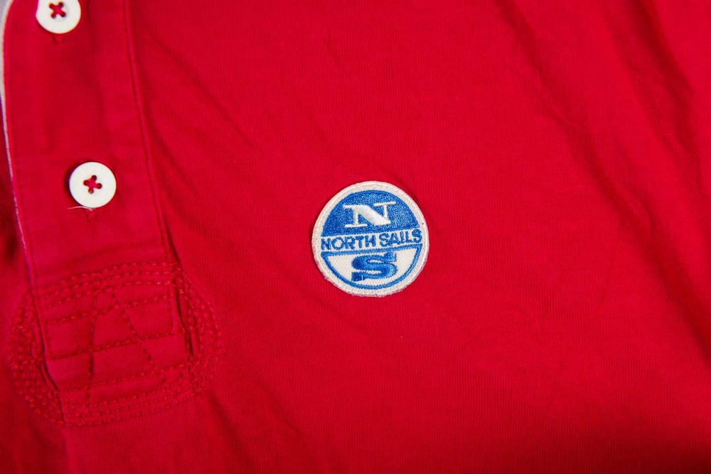 North Sails koszulka polo bawełniana casual M