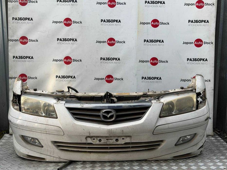 Бампер Телевизор Передняя панель Усилитель Фары Радиатор Mazda 626 GF, год 1999-2002
