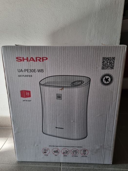 Sharp ua-pe30e-wb, oczyszczacz powietrza