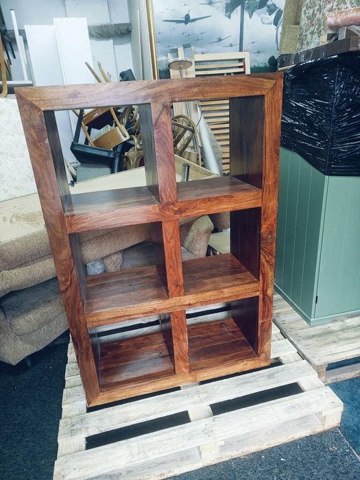 Regał kolonialny lite drewno mango dostawa Warszawa