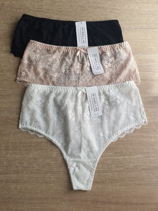 3x majtki damskie brazyliany 2XL