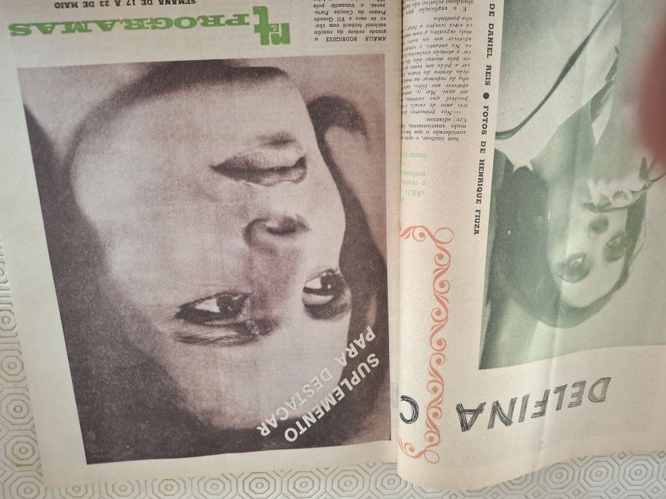 Revista RT Delfina Cruz  Amália Rodrigues