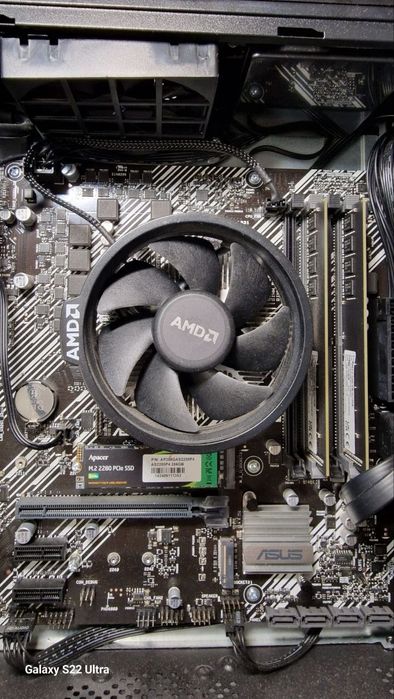 Потужний ПК Ryzen 5 5600G / B550 / 16GB RAM / швидкий NVMe SSD /