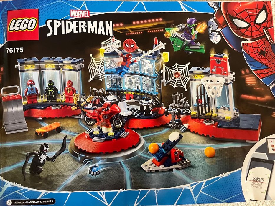 Ataque ao esconderijo de Spider-Man [Lego 76175)