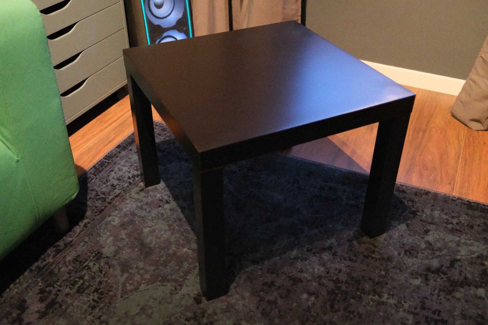 Mesa de apoio IKEA LACK Descontinuado - Feito em Portugal – Preto